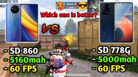 Poco X Pro Vs Iqoo Z Pubg Tdm Test Which Is Better For Bgmi