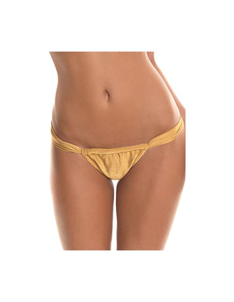 Bikini Bottoms Calcinha Tornado Gold Brand Brazilian Bikini Shop