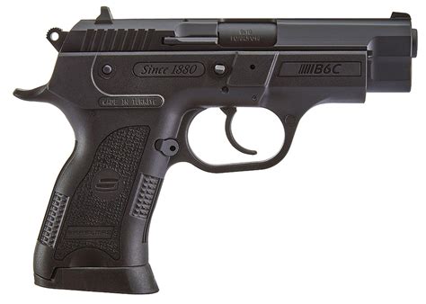 Sar B6c Compact Sa Da Pistol B6c9bl 9mm Luger 3 80 Polymer Grips Black Finish 13 Rds