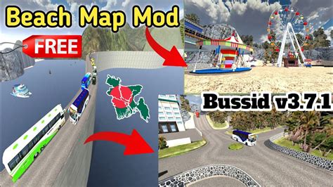 Map Mod Bussid V371 Beach Off Road Map Mod For Bus Simulator