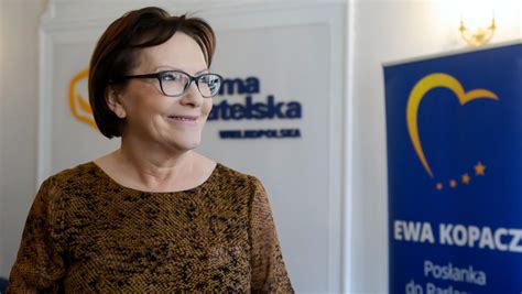 Ewa Kopacz ponownie została wiceprzewodniczącą Parlamentu Europejskiego