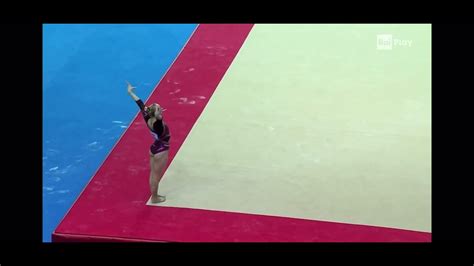 Alice DAmato ITA Europei 2023 Finale All Around Corpo Libero YouTube