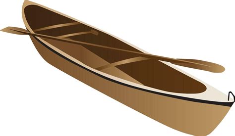 Isolated Wooden Canoe 36170531 Vector Art At Vecteezy