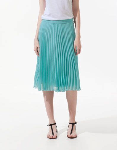 ACCORDION PLEAT SKIRT Fashion Pleated Skirt Dress Pleated Chiffon Skirt