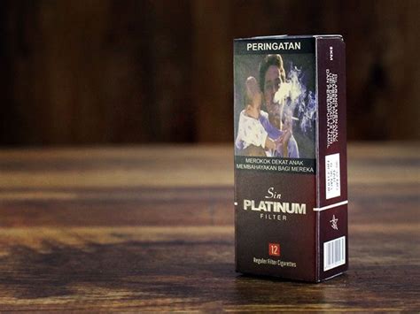 Jual Rokok Herbal Sin Platinum Filter Terapi ANTI STRESS Per Bungkus Di