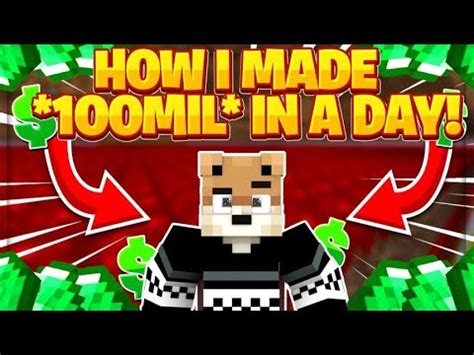 How I Made Million Coins In Day Solo Hypixel Skyblock Youtube