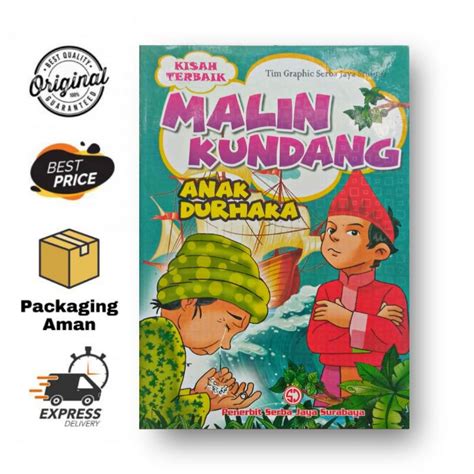 Jual Buku Anak Dongeng Cerita Rakyat Nusantara Malin Kundang Anak