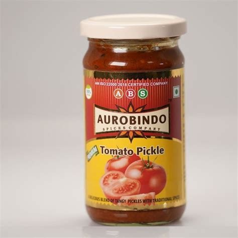 Aurobindo Spices Spicy Tomato Pickle 1KG Packaging Type Jar At Rs 90