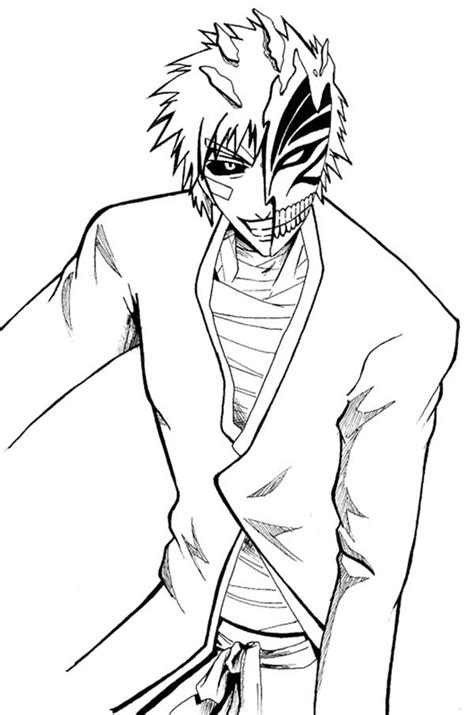 25 Desenhos Do Ichigo Kurosaki Para Imprimir E Colorir Pintar