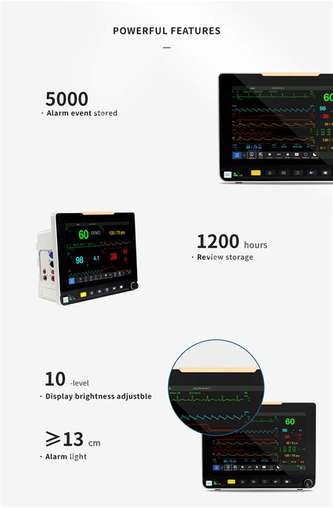 China Dawei Multi Parameter Patient Monitor Hd Manufacturers And