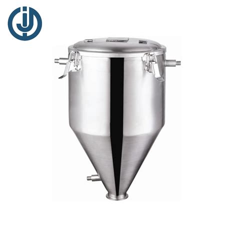 Stainless Steel Sanitary Grade High Temperature Tri Clamp Hopper For