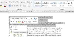 Cómo poner exponentes en Word