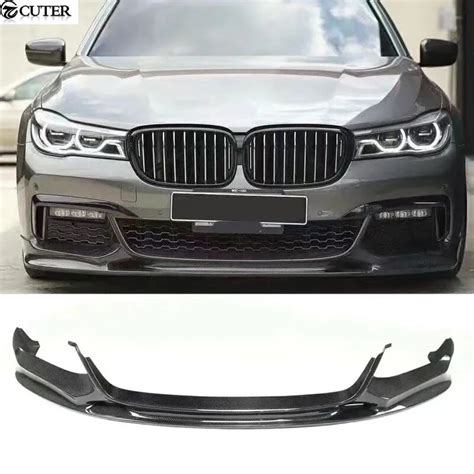 탄소 섬유 Frp 프론트 범퍼 립 스플리터 Bmw 7 시리즈 G11 G12 3d 스타일 차체 키트