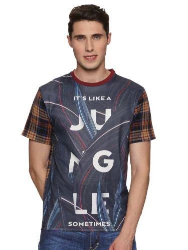 Printed Cotton Men Round Neck T Shirt At Rs 319 In Tiruppur Id