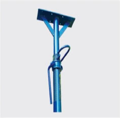 Color Galvanized Adjustable Steel Props For Industrial Shape Round