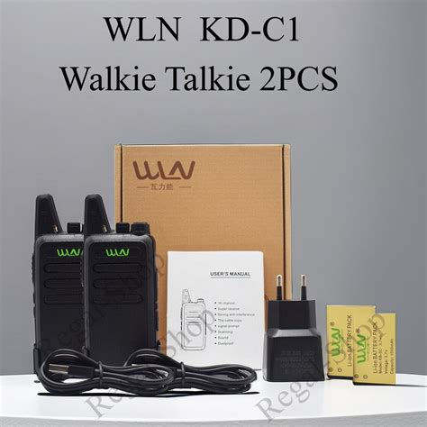 Jual Cod Ori Ht Wln Kd C Uhf Mhz Walky Talky Channel