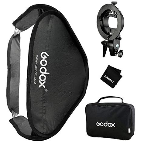 GODOX Softbox 80X80cm Folding Softbox 32 Inch Speedlight Studio Flash