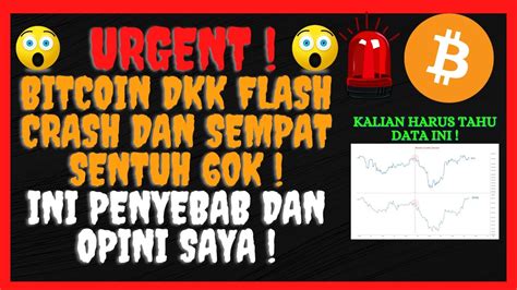 URGENT UPDATES BITCOIN FLASH DUMP AKIBAT BLACK SWAN EVENT PREDIKSI