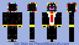 Disco Bot Minecraft Skin