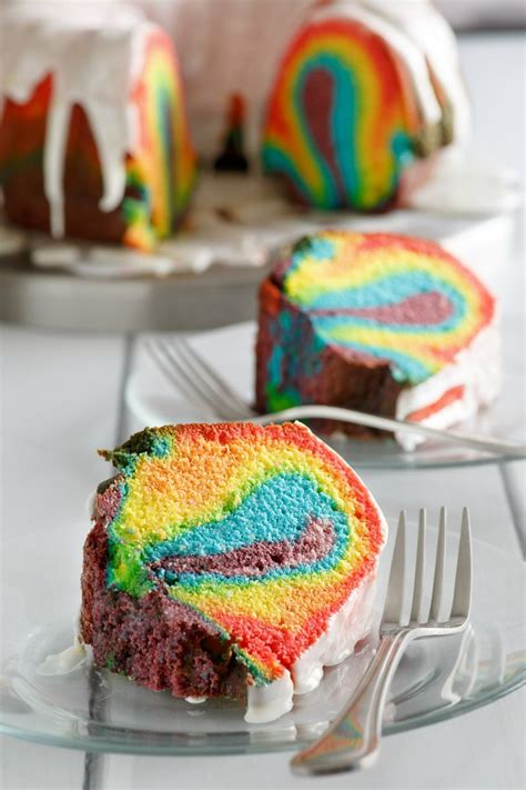 Rainbow Bundt Cake - Recipe Girl®