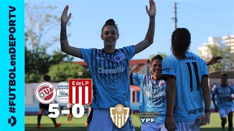 UAI Urquiza 5 0 Estudiantes Fecha 1 Resumen Y Goles Campeonato