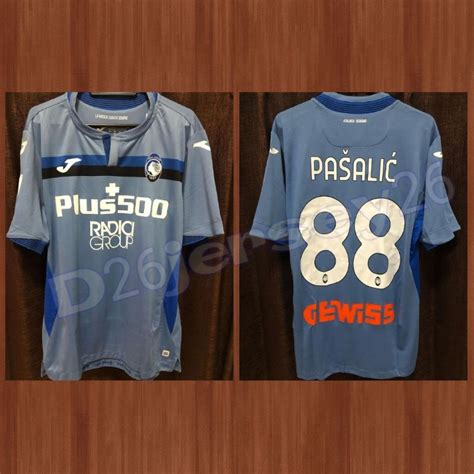 Jual Jersey Atalanta Rd Official Cetak Nama Nameset Suka