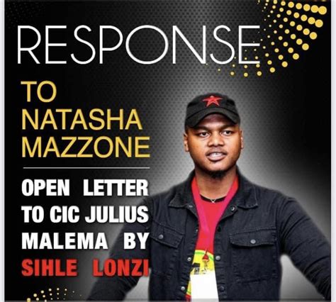 An Open Letter To Das Natasha Mazzone By Effsc President Sihle Lonzi