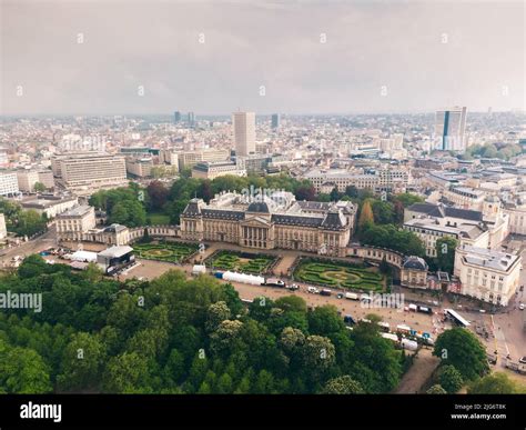 Royal Palace Of Brussels Aerial Hi Res Stock Photography And Images Alamy