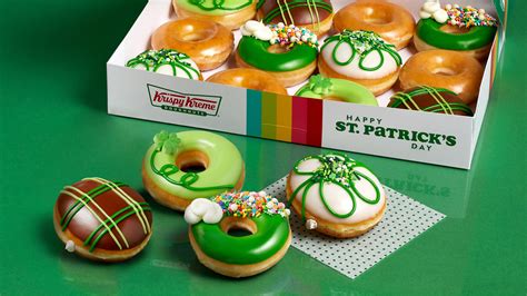 Krispy Kreme Releases 4 New Festive Donuts For St Patricks Day