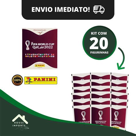 Kit Lbum Capa Mole Figurinhas Oficial Copa Do Mundo Qatar