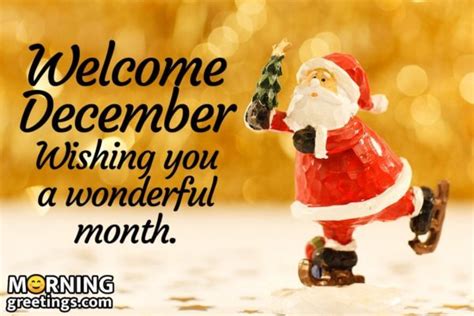 40 Happy December Morning Quotes, Wishes Images - Morning Greetings ...