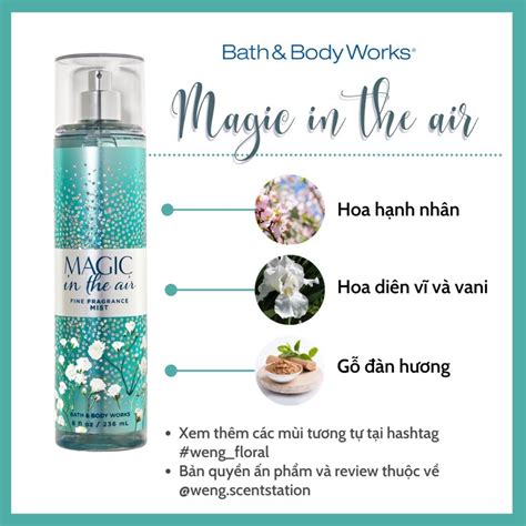 X T Th M To N Th N Bodymist Bath Body Works M I Magic In The Air