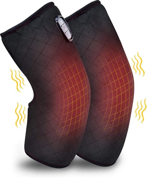 Buy Comfier Heated Knee Brace Wrap Heating Pad Bundle Vibration Knee Massager With Heating Pad