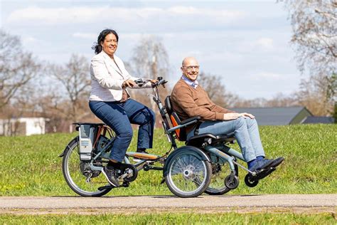 Opair Wheelchair Bike Bike With Wheelchair In Front Van Raam