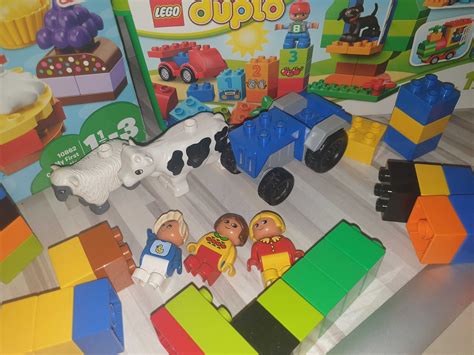 Wyprzeda Z Szafy Lego Duplo Ogromny Zestaw Oryg Pojemniki Ory