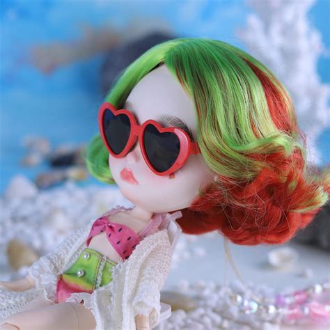 Neo Blythe Doll Bikini With Robe Hat Glasses And Swimming Ring This Is Blythe Official Store