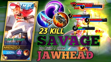 Savage Kill Damagenya Sakit Banget Top Build Jawhead