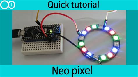 Quick Test Of Neopixel Rgb Ring Ws Adafruit Youtube