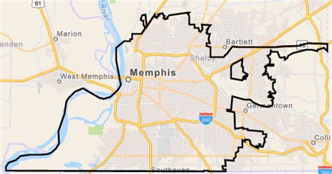 City of Memphis Boundaries : r/memphis