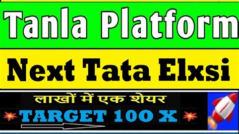 Tanla Platform Share Breakout Tanla Platform Share Target Tanla