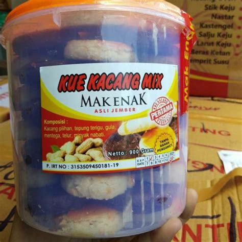 Jual Kue Kacang Mak Enak Mix Coklat Original Shopee Indonesia