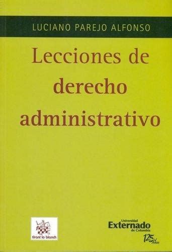 Lecciones De Derecho Administrativo Luciano Parejo Alfon