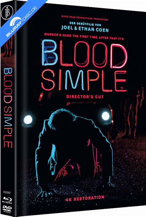 Blood Simple Director S Cut Limited Mediabook Edition Cover B Blu Ray