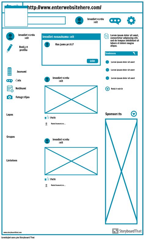 Wireframe 3 Storyboard Por Lv Examples