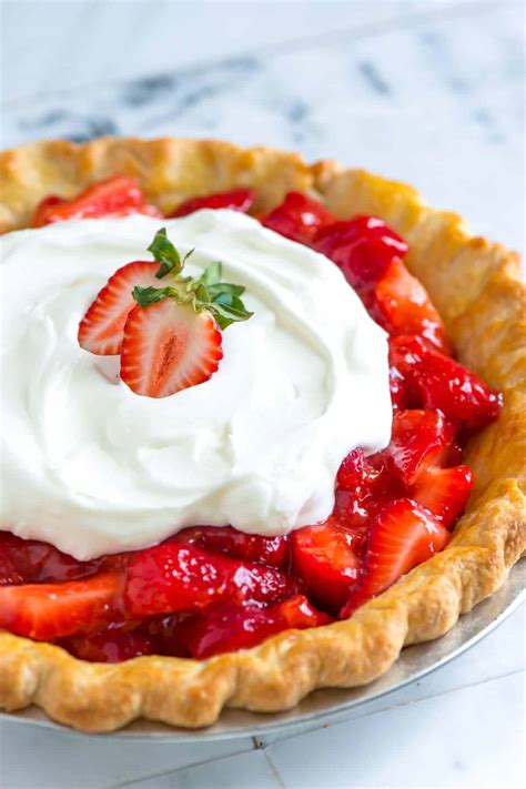 Simple Fresh Strawberry Pie Recipe