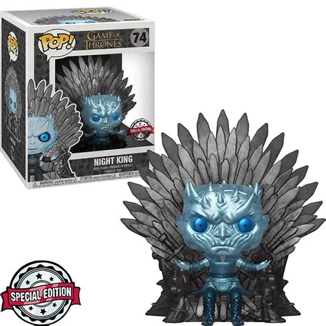 Funko Pop Game Of Thrones Deluxe Night King Metallic Exclusive 74