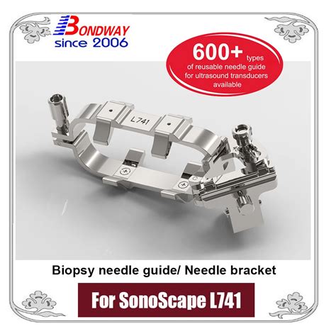 Sonoscape Linear Ultrasound Probe L741 Reusable Biopsy Adapter Biopsy