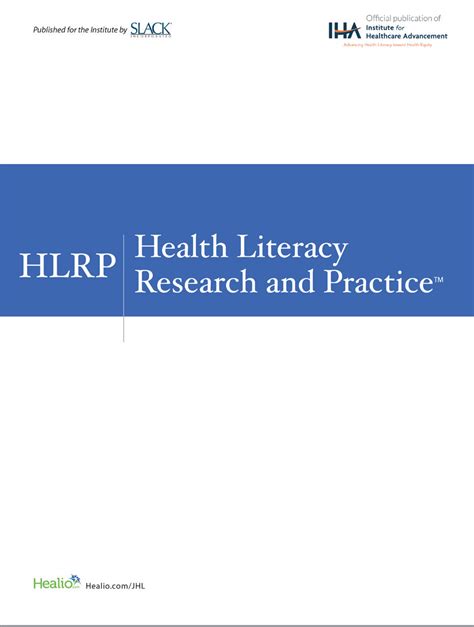 Harc 2023 Health Literacy Annual Research Conference Health