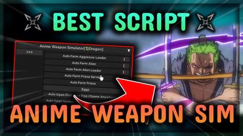 Dragon ANIME WEAPON SIMULATOR HACK BEST AUTO FARM GUI Roblox