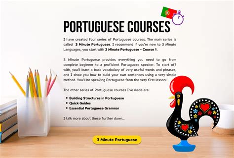 Learn Portuguese 3 Minute Languages